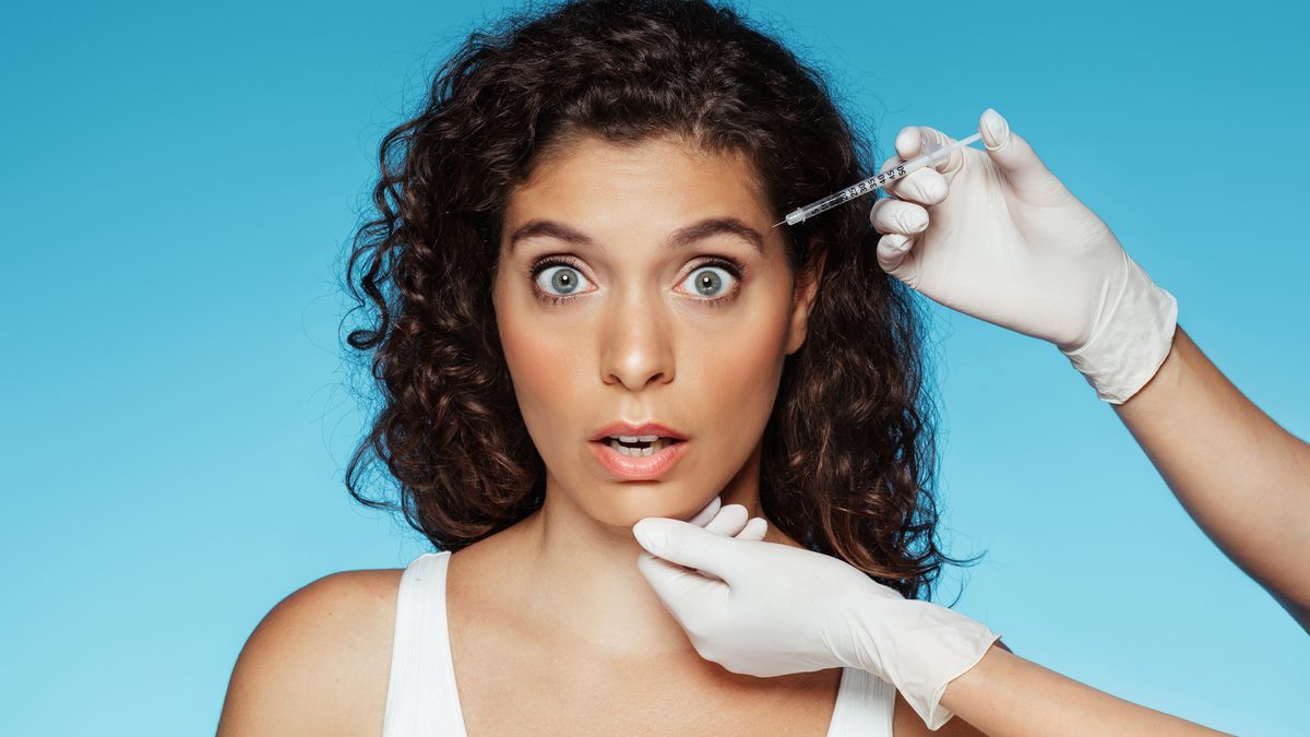 Forehead wrinkle treatment with botox in Lisbon — Cosmo Clinic Portugal
