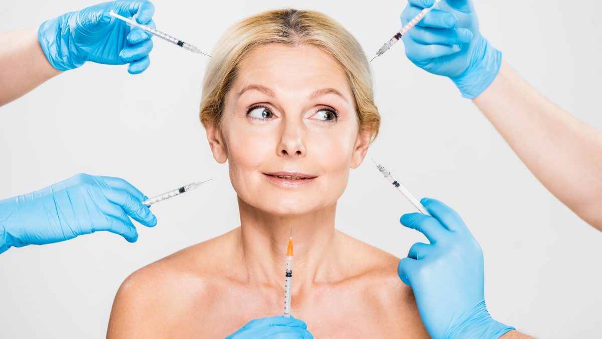 Non-surgical facial skin laxity treatment at Cosmo Clinic Lisbon